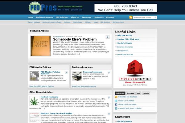 peopros.com site used Wp-prolific-2