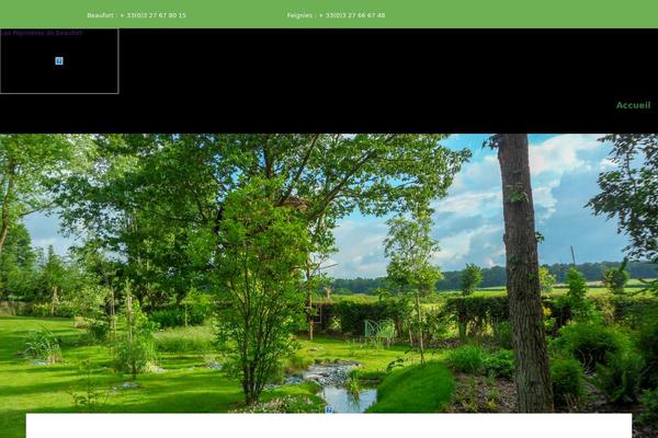 Landscaping-child theme site design template sample
