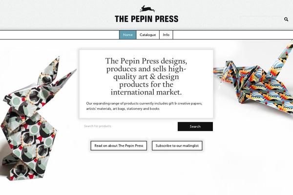pepinpress.com site used Pepinpress