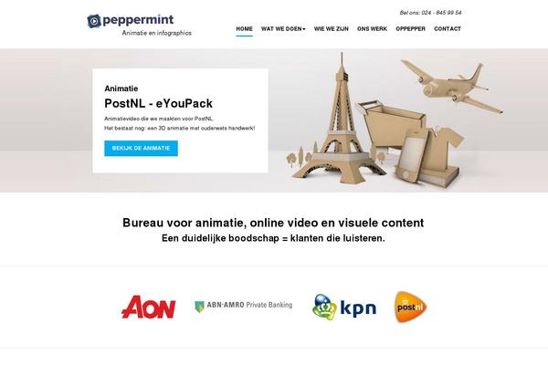 peppermintmedia.nl site used Peppermint