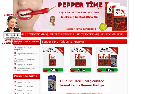 PepperTime theme websites examples