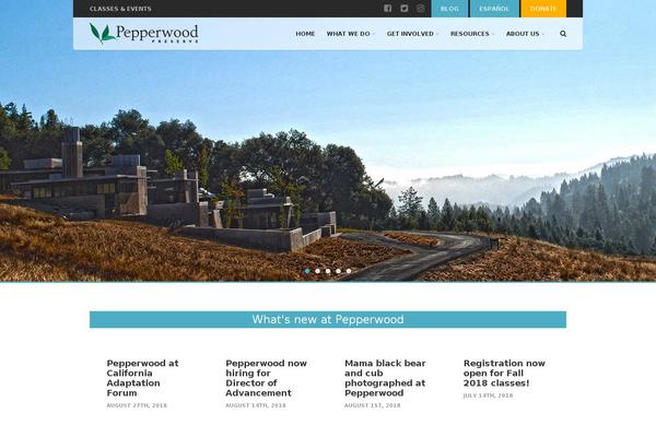 pepperwoodpreserve.org site used Pepperwood