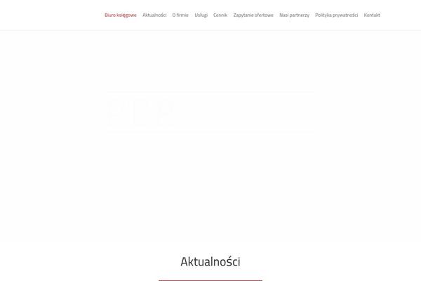 Impreza theme site design template sample