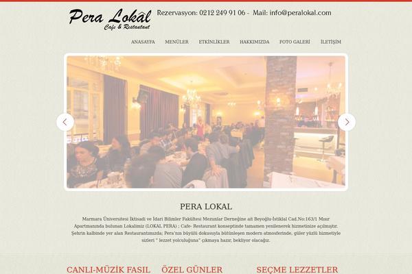 peralokal.com site used Restaurant