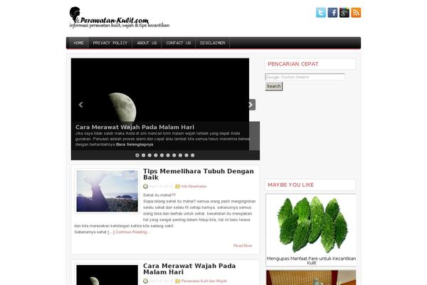 Elegantblog theme site design template sample