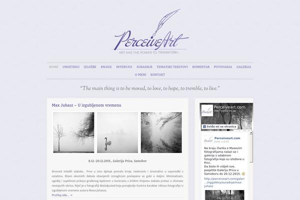 perceiveart.com site used Socialike