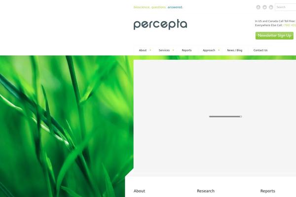 perceptaassociates.com site used Ledge