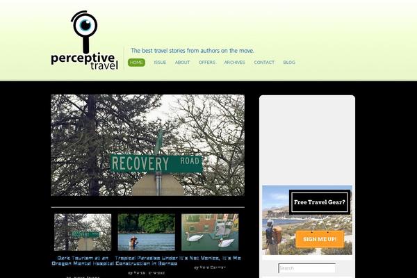 perceptive theme websites examples