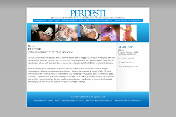 perdesti.org site used Wp-rs11