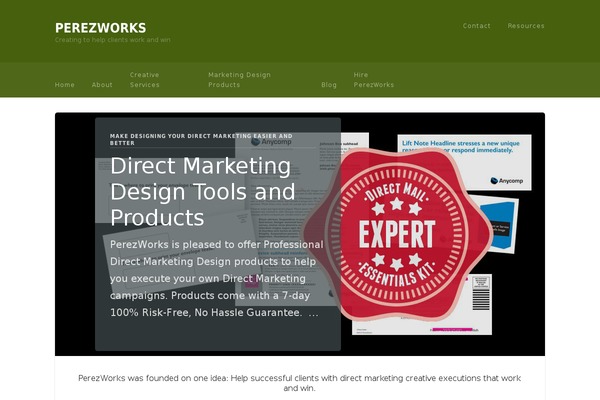 Aspect theme site design template sample
