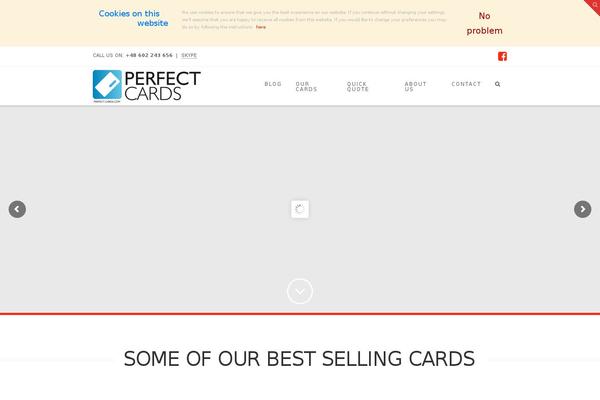 perfect-cards.com site used X Child