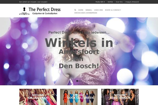 perfect-dress.nl site used Flatsome-child-theme