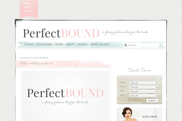 perfectboundblog.com site used Perfectbound