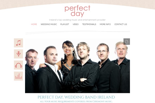 perfectday.ie site used Perfectday