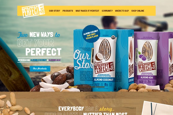 perfectfoodsbar.com site used Perfectbar