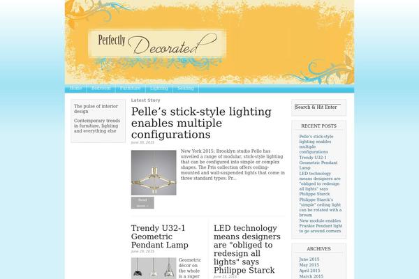 Magazine Basic theme site design template sample