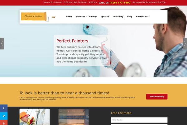 perfectpainter.ca site used Perfectpainters