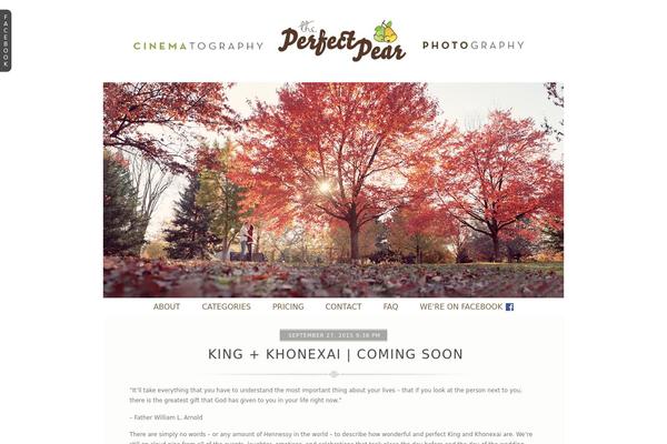 Prophoto4 theme site design template sample