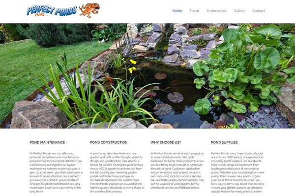 perfectponds.net site used Mo-wordpress