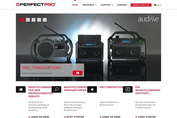 perfectpro.de site used Perfectpro