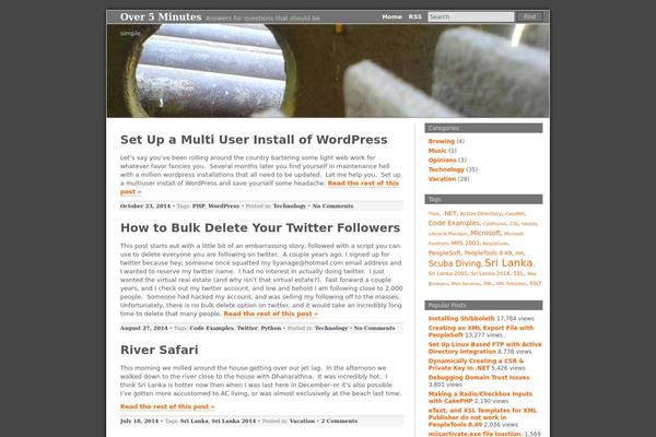 perfectresolution.com site used Bens-theme