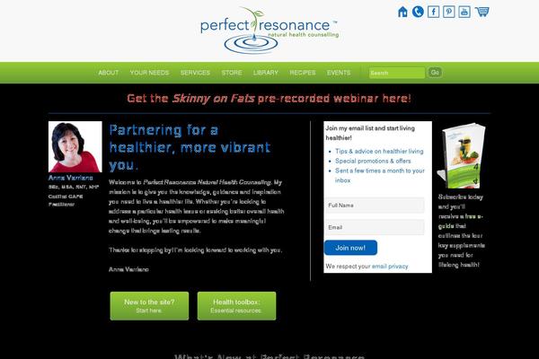 perfectresonance.com site used Resonance2