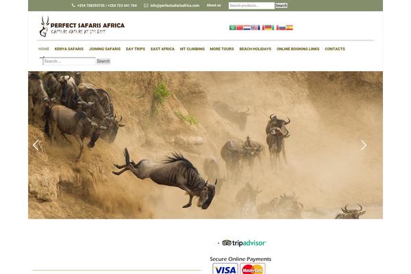 perfectsafarisafrica.com site used Travelwp