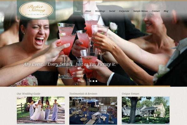 perfectsettingcatering.com site used White Rock