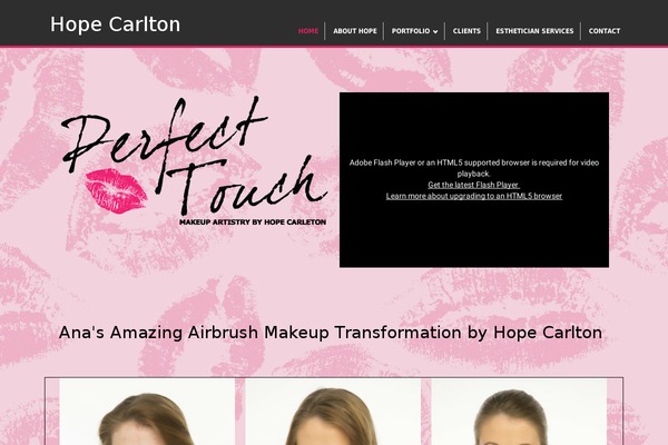 perfecttouchmakeup.com site used Tentered