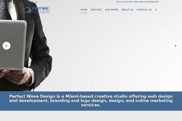 perfectwavedesign.com site used Enfold