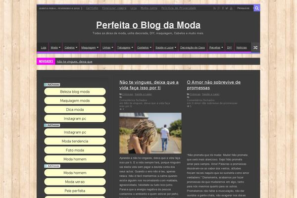 perfeita.net site used Sahifa-theme1