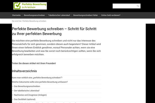 perfekte-bewerbung-schreiben.com site used Contrange