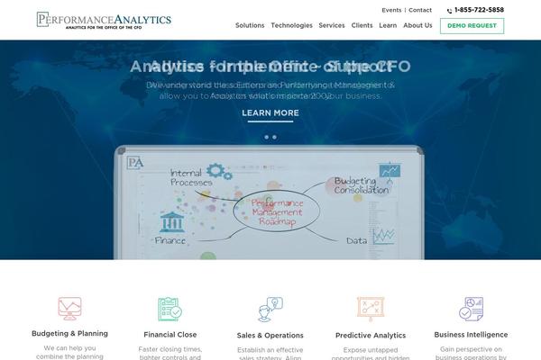 performanceanalytics.com site used Pa