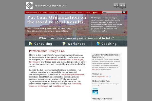 performancedesignlab.com site used Pdl