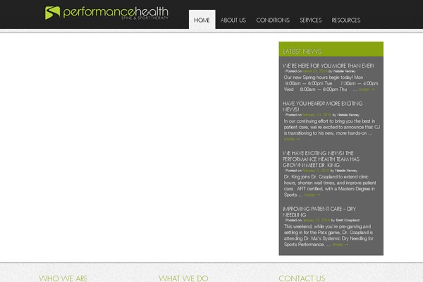 performancehealth WordPress theme, websites list used performancehealth theme performancehealth theme websites examples