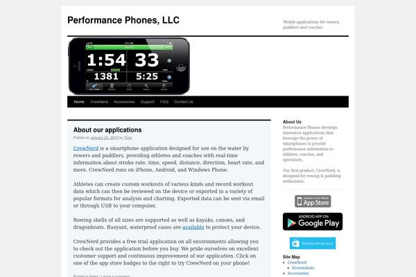performancephones.com site used Performance-phones-theme