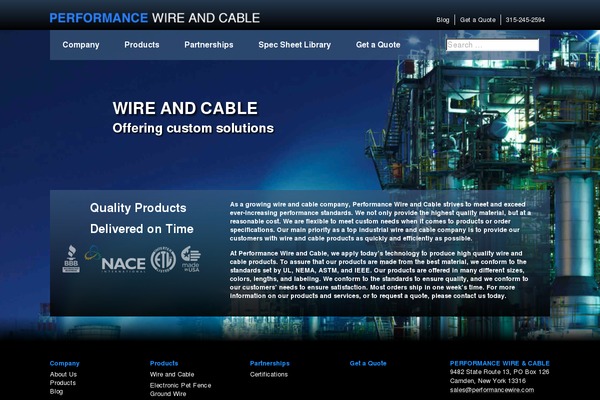 performancewire.com site used Pwc