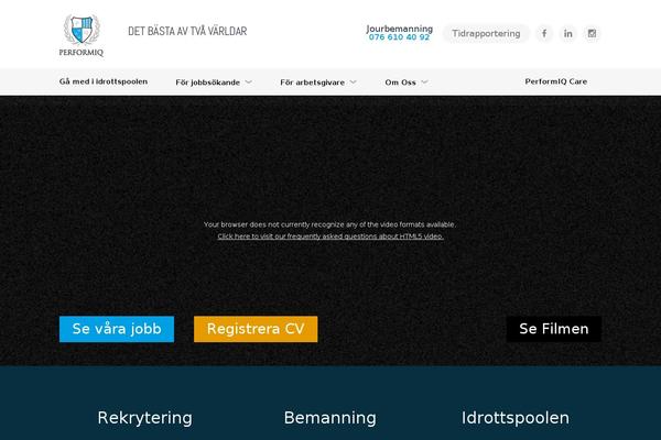 performiq.se site used Performiq