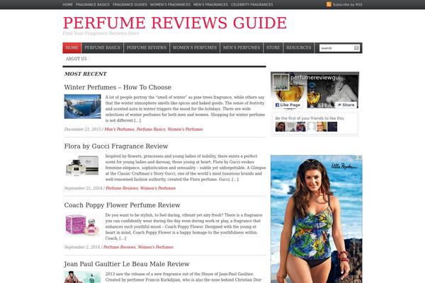 perfumereviewguide.com site used Daily Headlines