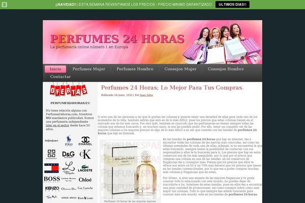 perfumes24horas.eu site used Perfumes24horas