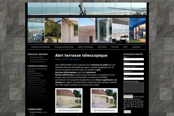 Sliding Door theme site design template sample