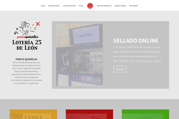 Divi theme site design template sample