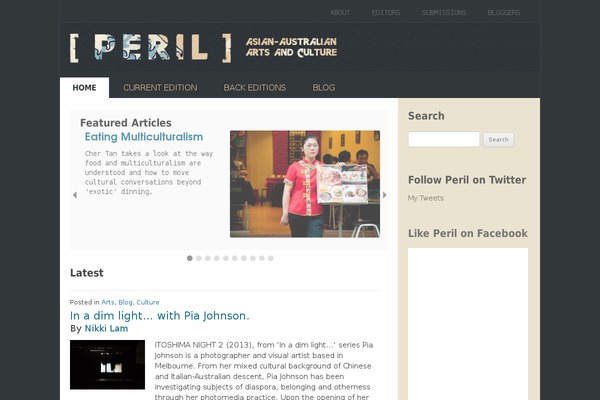 peril.com.au site used Peril-new