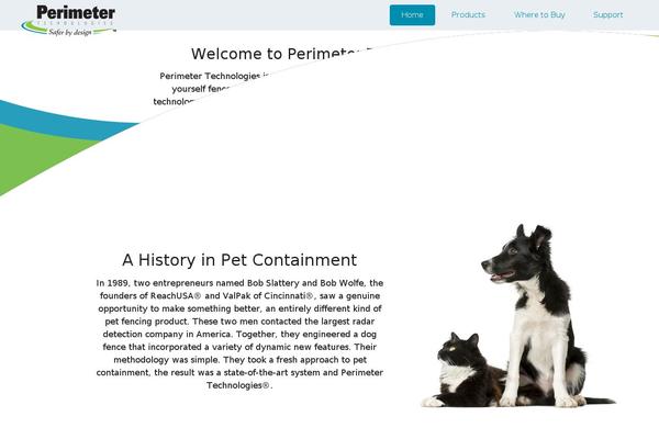 perimetertechnologies.com site used P-tech