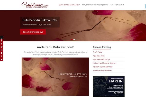 Spacious theme site design template sample