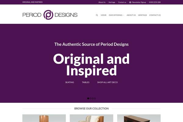Flatsome theme site design template sample