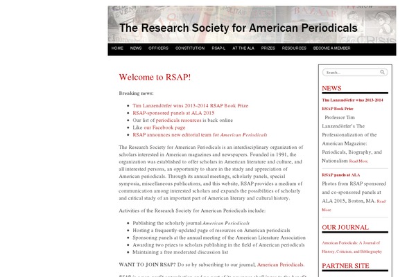 Twenty Fifteen theme site design template sample