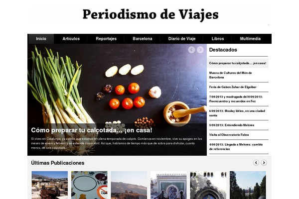 periodismodeviajes.es site used Magazinum