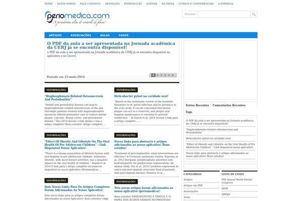periodontiamedica.com.br site used Periodontia