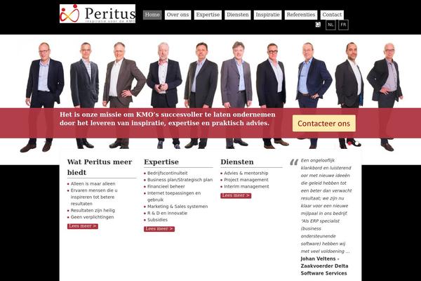 peritus.be site used Peritus